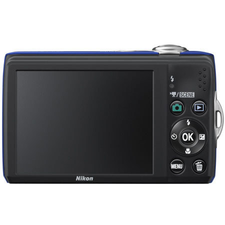 Nikon Coolpix L22 Digital Camera, Blue, Refurbished