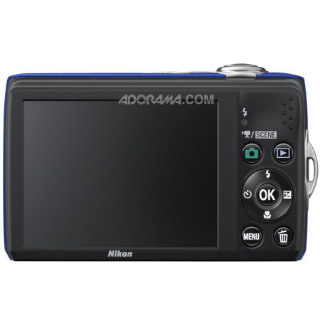 Nikon Coolpix L22 Digital Camera with 12.0 MP, Blue