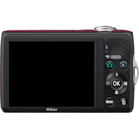 Nikon Coolpix L24 Digital Camera, Red