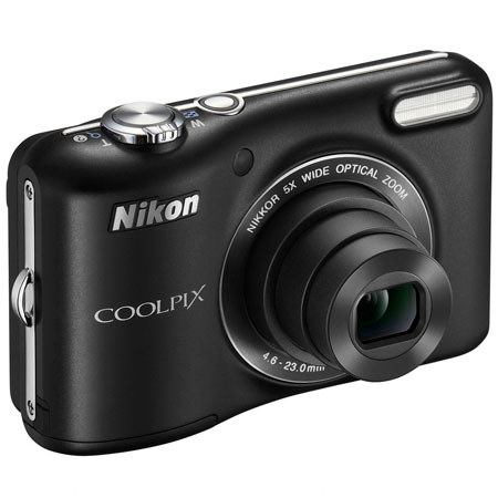Nikon Coolpix L28 Camera, Black, Bundle with 8GB SDHC Memory Card, Camera Case