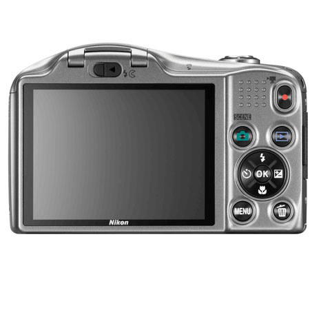 Nikon Coolpix L610 Digital Camera, Silver