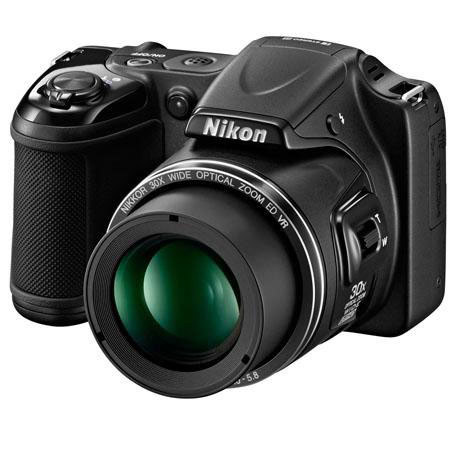 Nikon Coolpix L820 Digital Camera, Black - Refurbished by Nikon U.S.A.