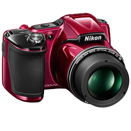 Nikon COOLPIX S640 レッド デジタルカメラ Nikon Coolpix L830 Digital Camera, Red - Refurbished by Nikon U.S.A.