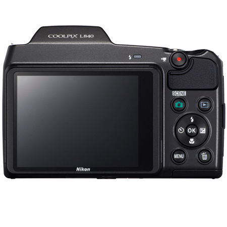 Nikon COOLPIX L840 Digital Camera, Black - Refurbished by Nikon U.S.A.