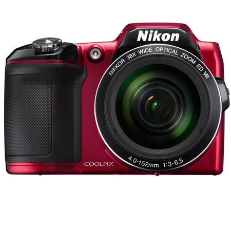 Nikon COOLPIX L840 Digital Camera, Red - Refurbished by Nikon U.S.A.