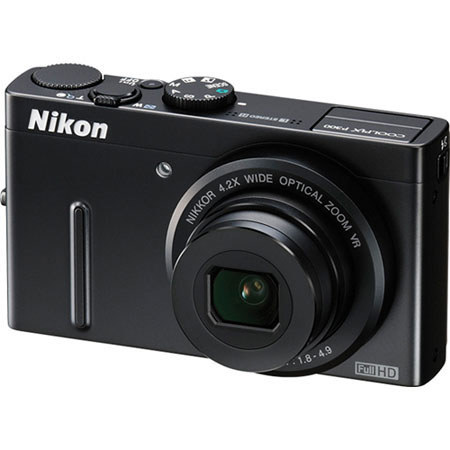 Nikon Coolpix P300 Digital Camera Kit, 8GB, Black