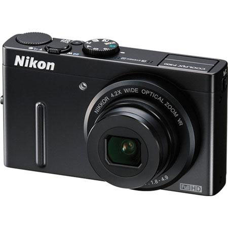 Nikon Coolpix P300 Digital Camera, Black - Refurbished Bundle