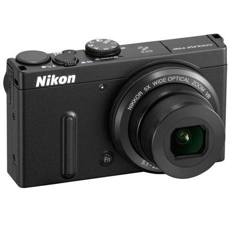 Nikon Coolpix P330 Digital Camera, Black - BUNDLE - with 16GB SDHC Card, Case