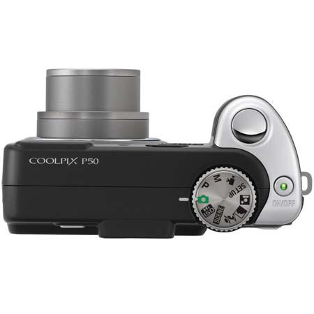 USED Nikon Coolpix P50 Point and Shoot Digital Camera, 8.1