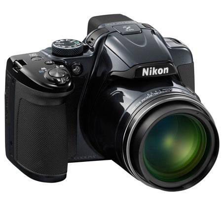 Nikon Coolpix P520 Digital Camera, Gry, Bundle w/Accessory Package (See Details)