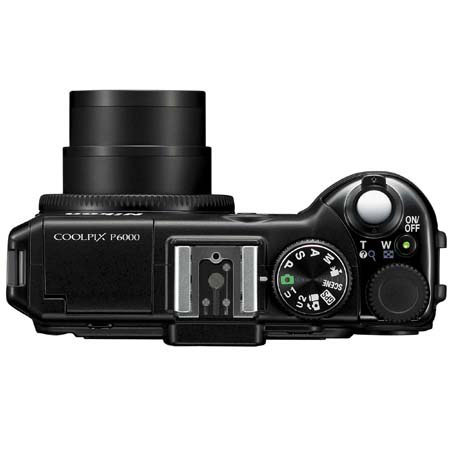 Nikon Coolpix P6000 Digital Camera, 13.5 MP, Black