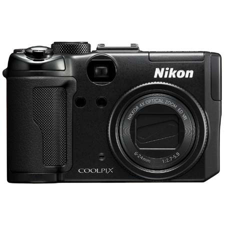 Nikon Coolpix P6000 Digital Camera, 13.5 MP, Black