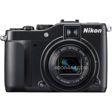 Nikon CoolPix P7000 10.1 MP Digital Camera, Refurbished w/8GB, Case & USB Reader
