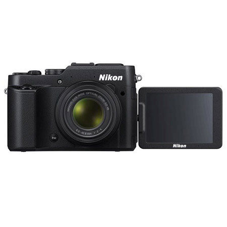 Nikon CoolPix P7800 12.2 MP Digital Camera, Black - Refurbished by