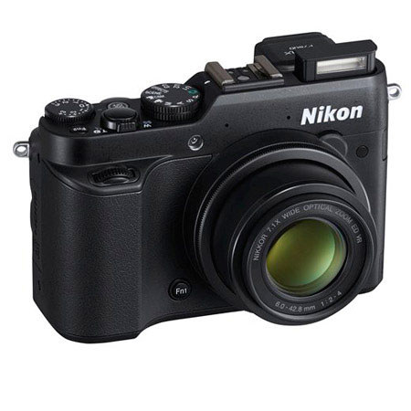 Nikon CoolPix P7800 12.2 MP Digital Camera, Black - Refurbished by