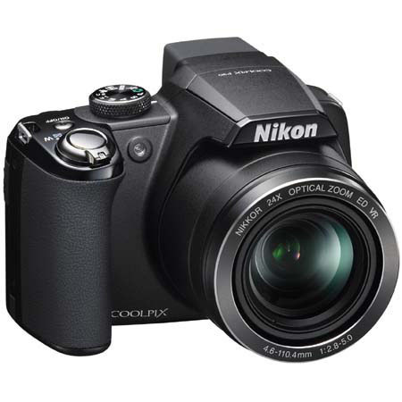 Nikon Coolpix P90 Digital Camera with 12.1 MP, Black
