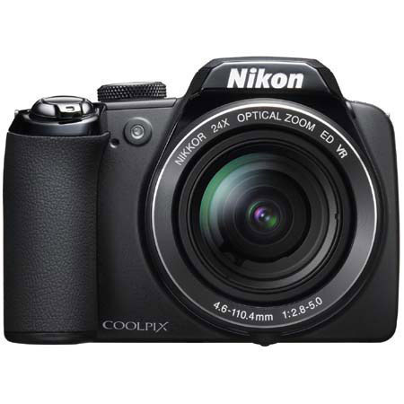 Nikon Coolpix P90 Digital Camera Kit, Blk w/8GB SD Card