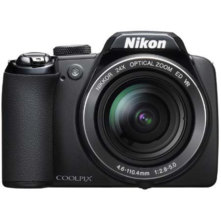 Nikon Coolpix P90 Digital Camera with 12.1 MP, Black