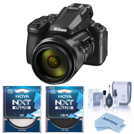 Nikon COOLPIX P950 Digital Camera, Bundle with Hoya UV / CPL Filter Kit