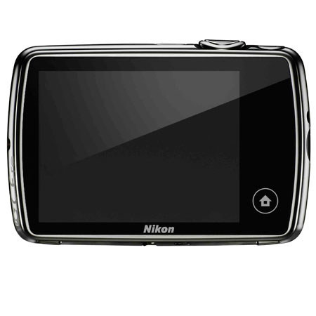 Nikon Coolpix S01 Digital Camera, Silver