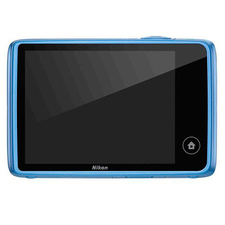 Nikon Coolpix S02 Digital Camera, Blue
