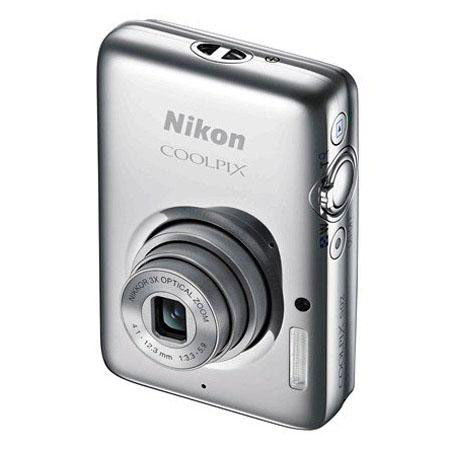 Nikon Coolpix S02 14.1 Megapixel Digital Camera Silver With Basic Accessory Kit