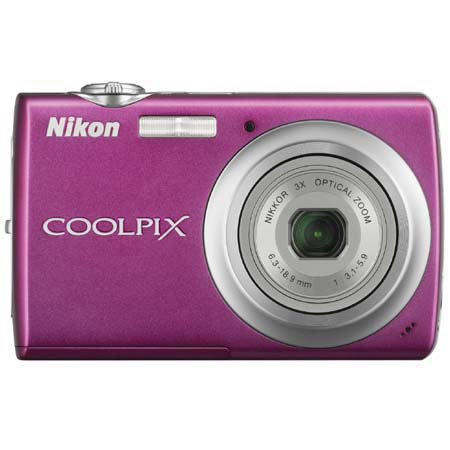 Nikon Coolpix S220 Dig Cam Kit,Spare EN EL-10,Magenta
