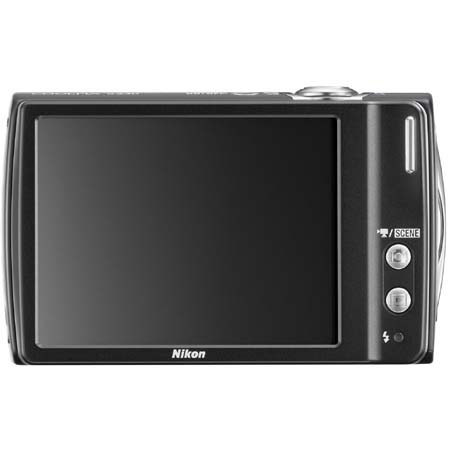 Nikon Coolpix S230 10MP Camera, 3in LCD, Black