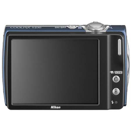 Nikon Coolpix S230 Digital Camera with 10.0 MP, Blue