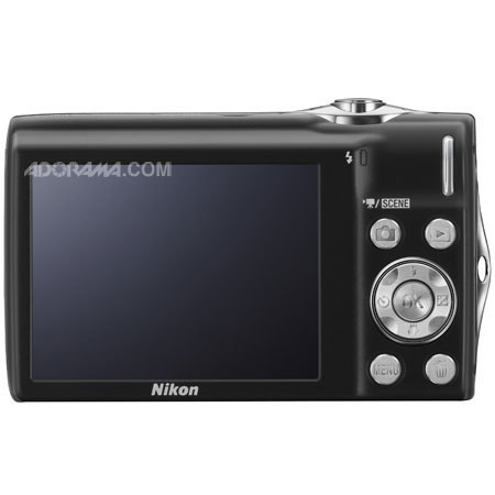 Nikon Coolpix S3000 12 MP Camera, 2.7in LCD, Blue