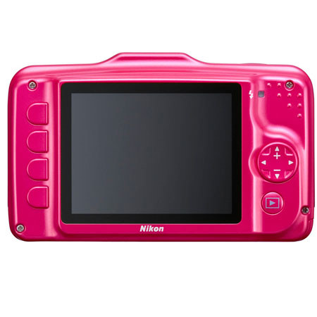 Nikon Coolpix S31 Digital Camera, Pink