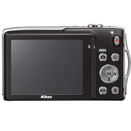 Nikon Coolpix S3300 Digital Camera, Silver
