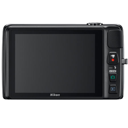 Nikon Coolpix S4300 Digital Camera, Black