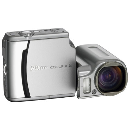 Nikon Coolpix S4 Slim Point and Shoot Digital Camera, 6 Megapixel, 10x Optical, 4x Digital Zoom, - Refurbished by Nikon U.S.A.