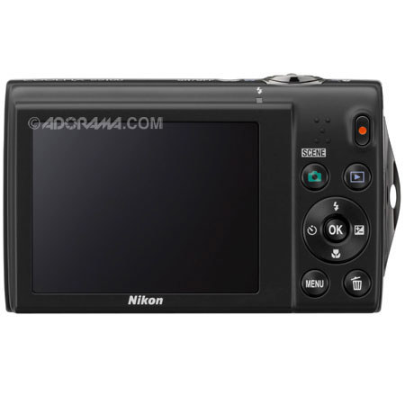 Nikon Coolpix S5100 Digital Camera, Black, Refurbished