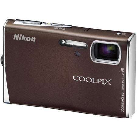 Nikon Coolpix S51 Digital Camera - Brown - Refurbished