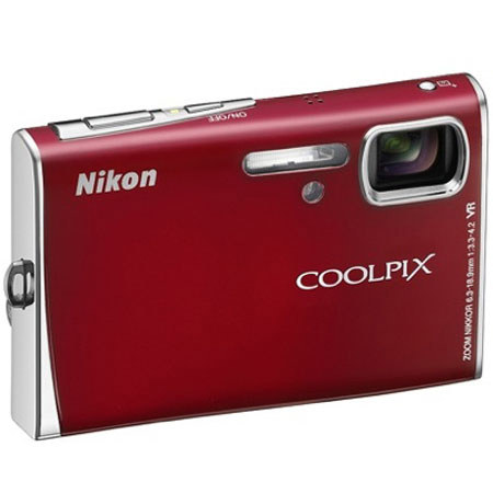 Nikon Coolpix S51 Digital Camera - Red - Refurbished