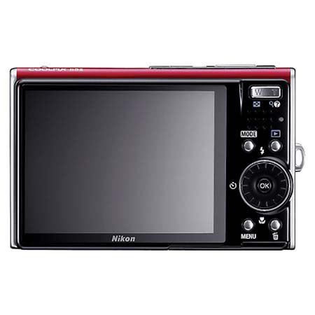 Nikon Coolpix S52 Digital Cam,9.0 MP,Crimson Red-Refurb