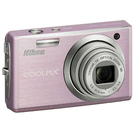 Nikon Coolpix S560 Digital Camera, Cherry Blossom