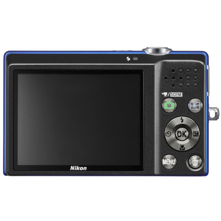 Nikon Coolpix S570 12 MP Digital 5X Zoom Camera, Blue