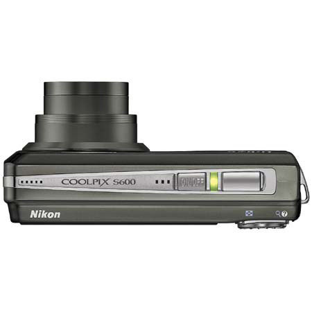 Nikon Coolpix S600 Digital Camera, 10.0 Megapixel, 4x Wide-Angle