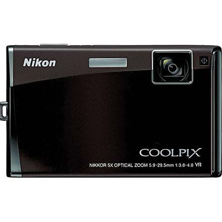 Nikon Coolpix S60 Digital Camera,10.0 MP,Esperesso Blk
