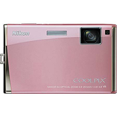 Nikon Coolpix S60 Digital Camera,10MP,Champagne Pink