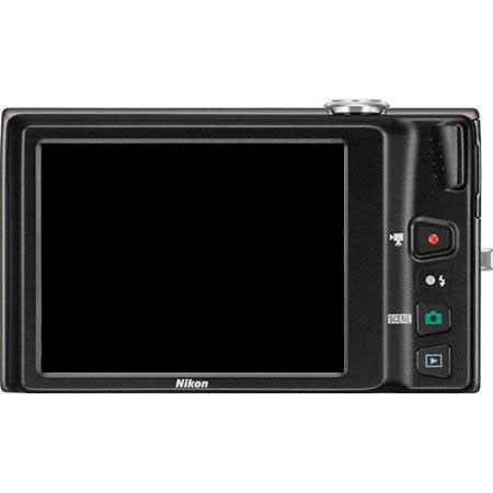 Nikon Coolpix S6100 Digital Camera, Silver - Refurbish