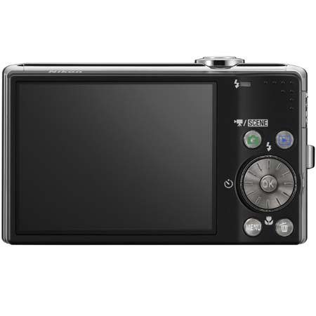 Nikon Coolpix S620 Digital Camera with 12.2 MP, Black