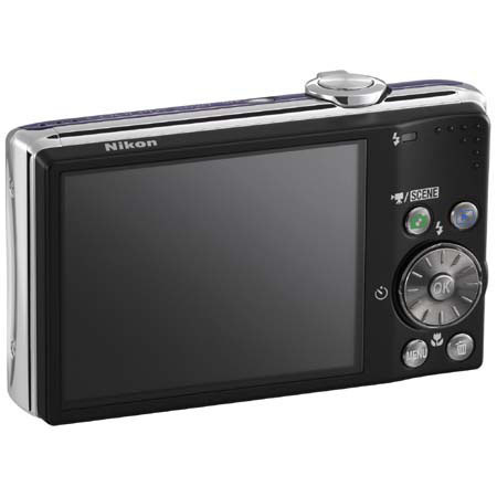 Nikon Coolpix S620 Digital Camera with 12.2 MP, Purple