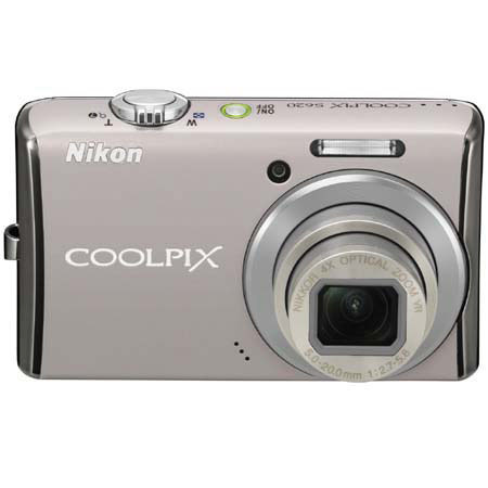 Nikon Coolpix S620 Dig Cam Kit with 4GB SD Card, Pearl
