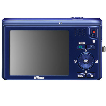Nikon Coolpix S6300 Digital Camera, Blue