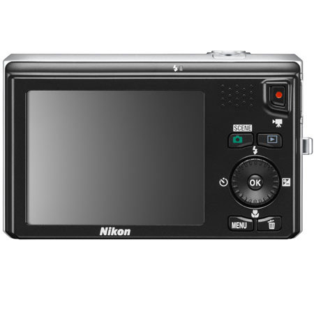 Nikon Coolpix S6300 Digital Camera, Silver