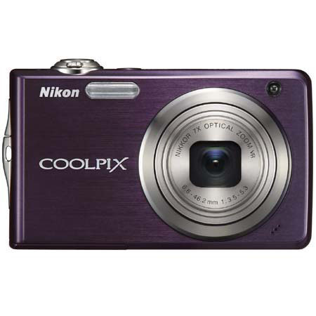Nikon Coolpix S630 Dig Cam Kit with 4GB SD Card, Purple